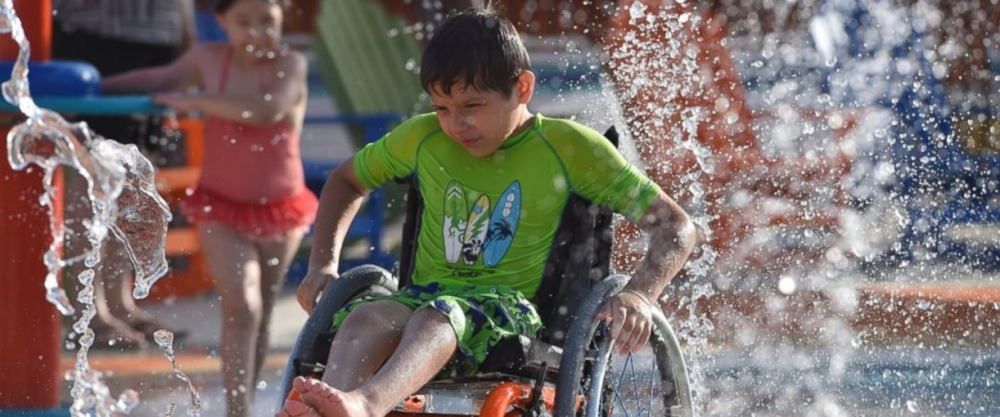 wheelchair accessible water park